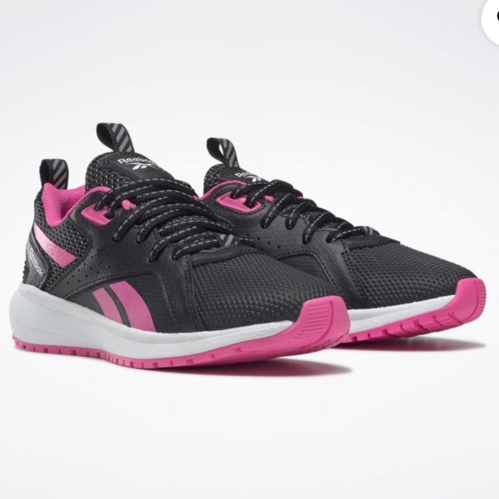 Reebok | Durable XT Black and Pink Athletic Shoes Size 3